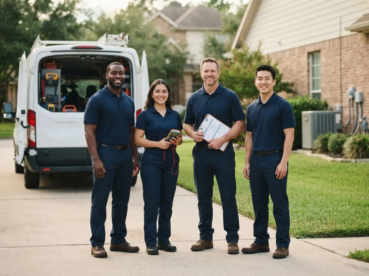 Certified HVAC technician near Charleston, MS